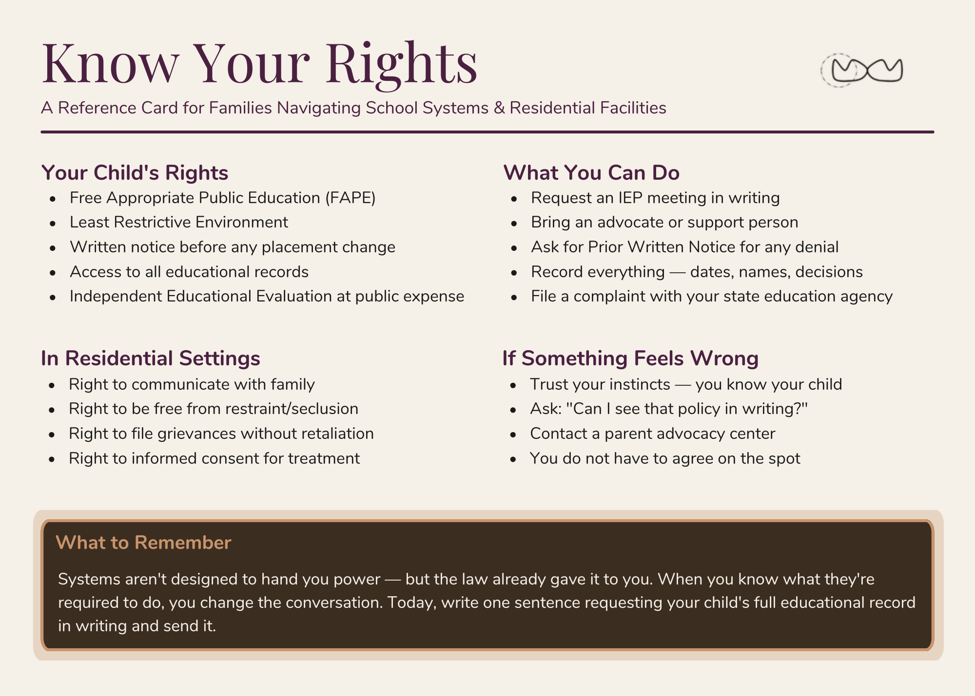 The Rights They Hope You Don't Know