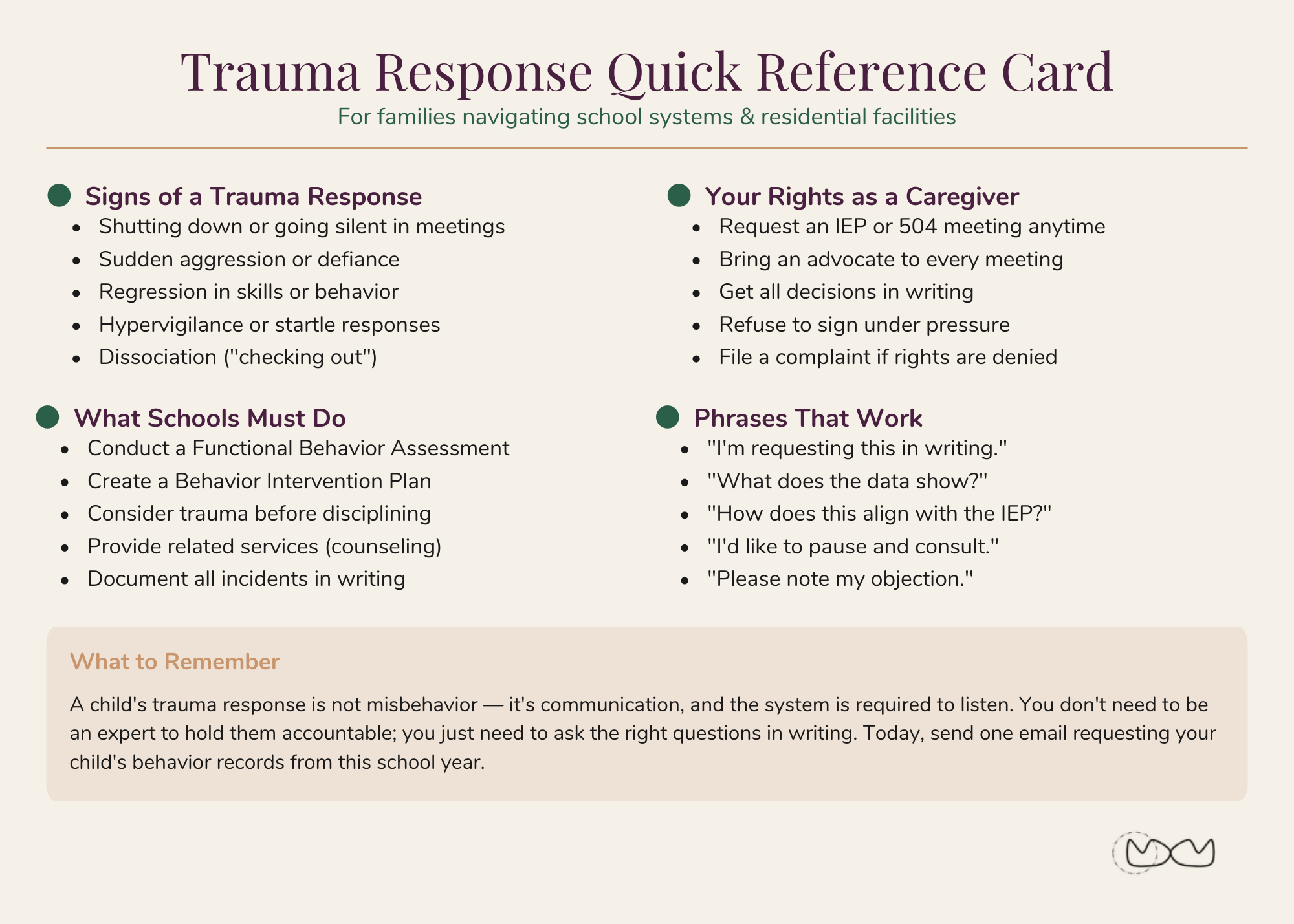 Trauma Responses, Decoded in One Glance