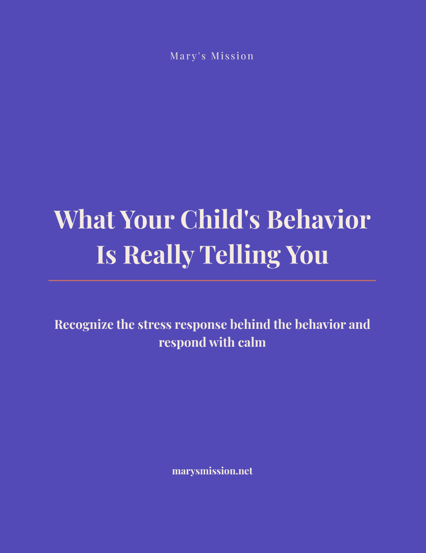 What Your Child's Behavior Is Really Telling You