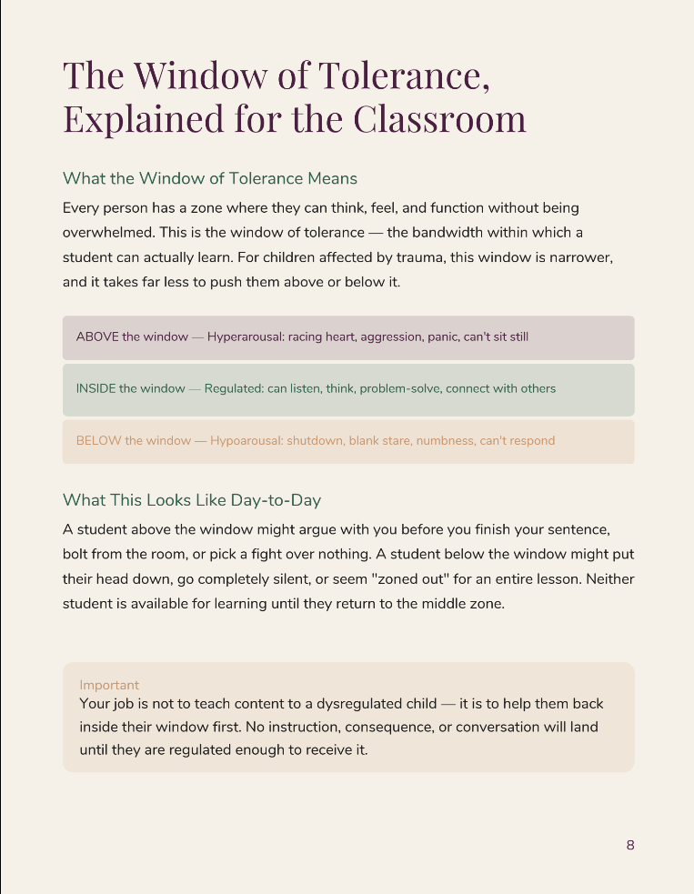 Trauma-Informed Teaching The Essential Staff Survival Manual - Image 3